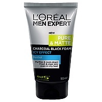PURE & MATTE ICY CHARCOAL FOAM ( FORMULATED FOR OILY AND COMBINATION SKIN TYPES )