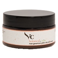 Botanical Rose Geranium Pink Clay Mask