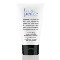 keep the peace super smoothing instant relief mask for redness & sensitivity