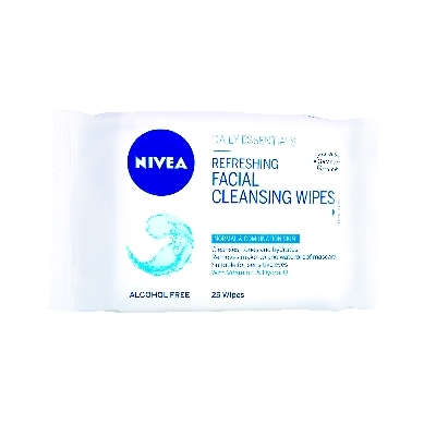 Daily Essentials Refreshing Facial Cleansing Wipes