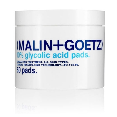 10% glycolic acid pads 