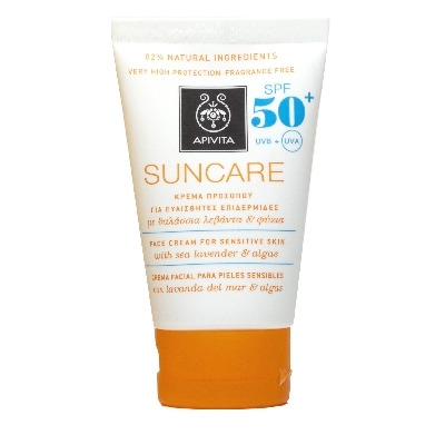 Suncare Face Cream for Sensitive Skin SPF 50+ 抗敏防曬面霜 SPF 50+  Image