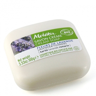 Organic Lavender Flowers Soap Bar 有機薰衣草香梘 Image