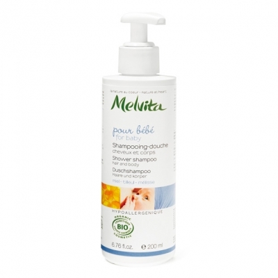 Organic Baby Shower Shampoo