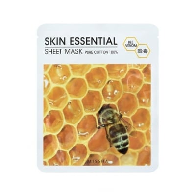 Skin Essential Sheet Mask (Bee Venom) 天然蜂毒舒緩面膜 Image