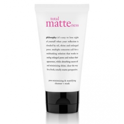 total matteness pore-minimizing & mattifying cleanser + mask