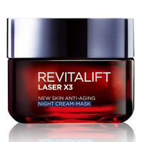 RevitaLift Laser X 3 New Skin Anti-Aging Night Cream-mask