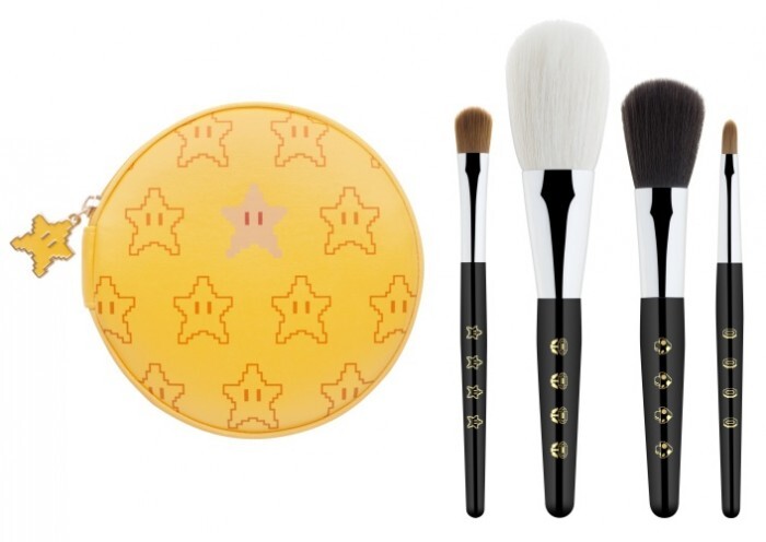 shu uemura x Super Mario Bros. Peach’s favorite premium 化妝掃組合 (聖誕限量版)