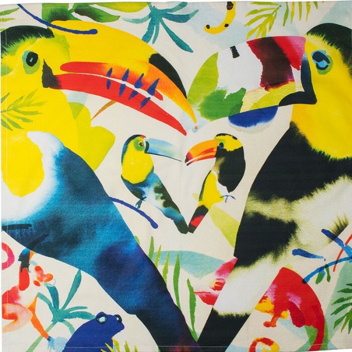 Toucan Love Knot Wrap 愛情鳥環保奇蹟絲巾 Image