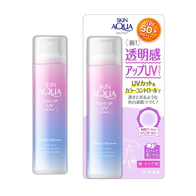 Skin Aqua Tone Up UV Spray 美肌亮膚防曬噴霧SPF50+ PA++++ Image