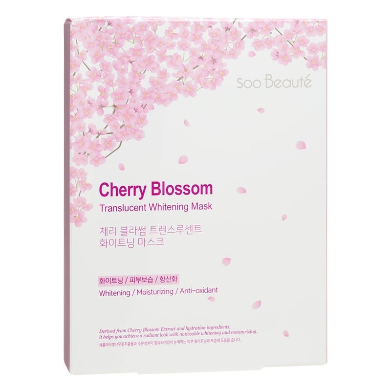 Cherry Blossom Translucent Whitening Mask 櫻花淨白透亮面膜 Image