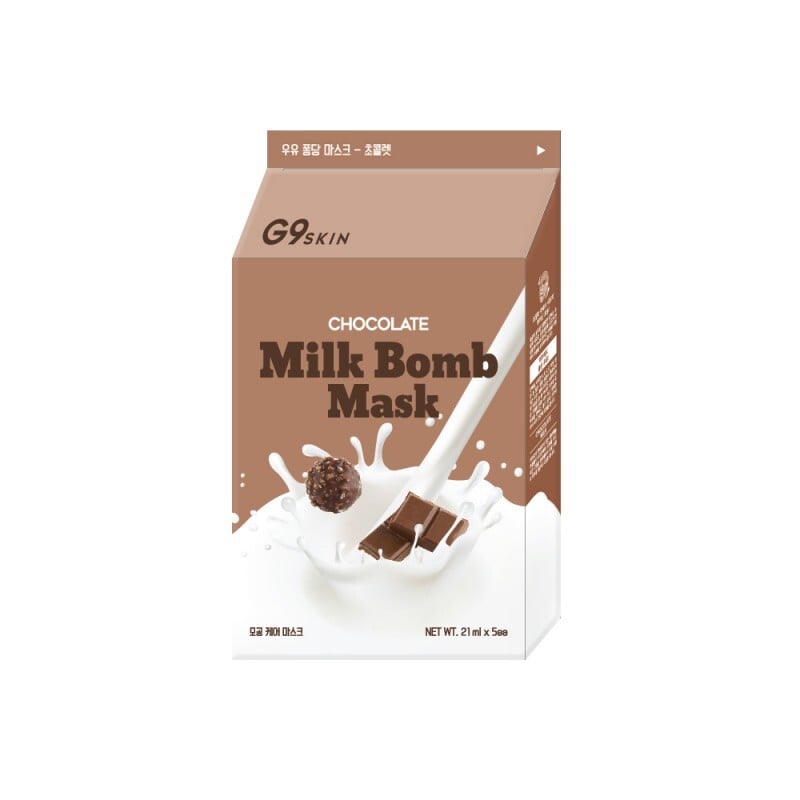 Chocolate Milk Bomb Mask 牛奶淨化毛孔補濕面膜 (巧克力) Image