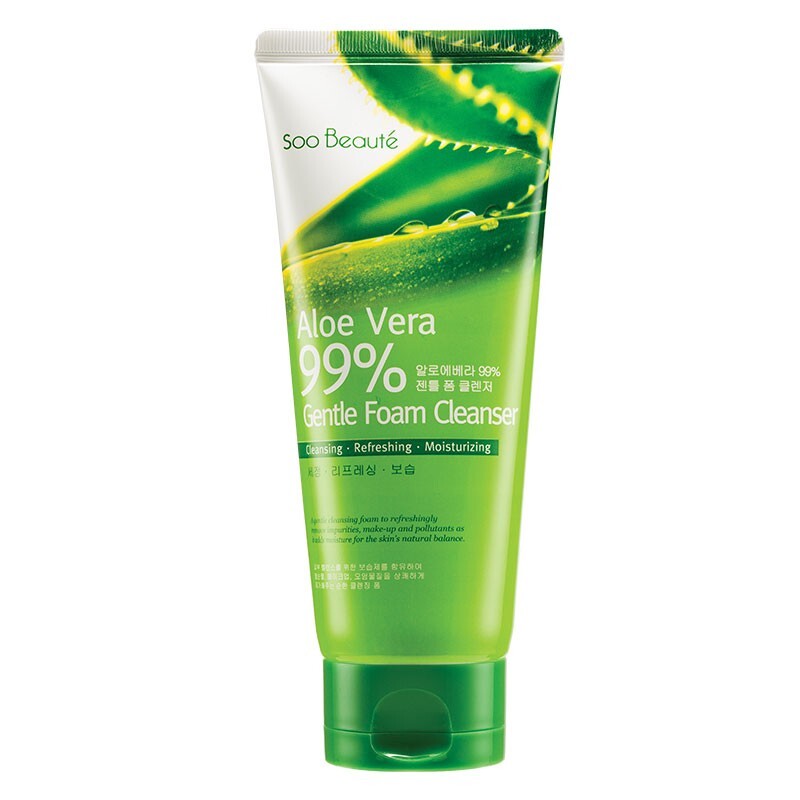 Aloe Vera 99% Gentle Foam Cleanser