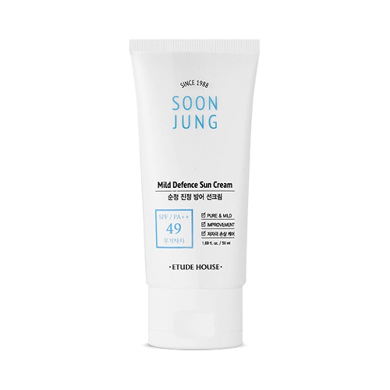 SoonJung Mild Defence Sun Cream SPF 49 PA++  Image