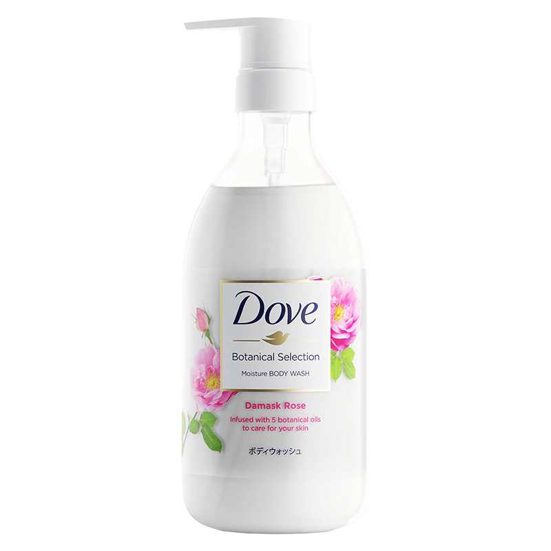 Botanical Selection Moisture Body Wash-Damask Rose 日本植萃滋養沐浴乳-大馬士革玫瑰香氛 Image