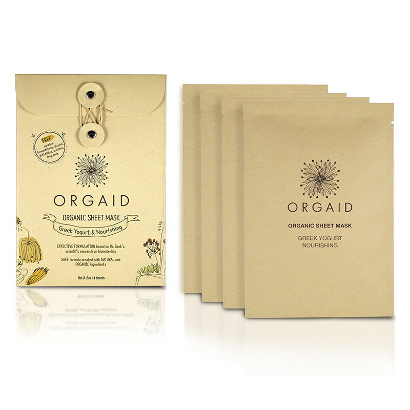 Organic Sheet Mask Greek Yogurt (Nourishing) 有機希臘乳酪營養面膜 Image