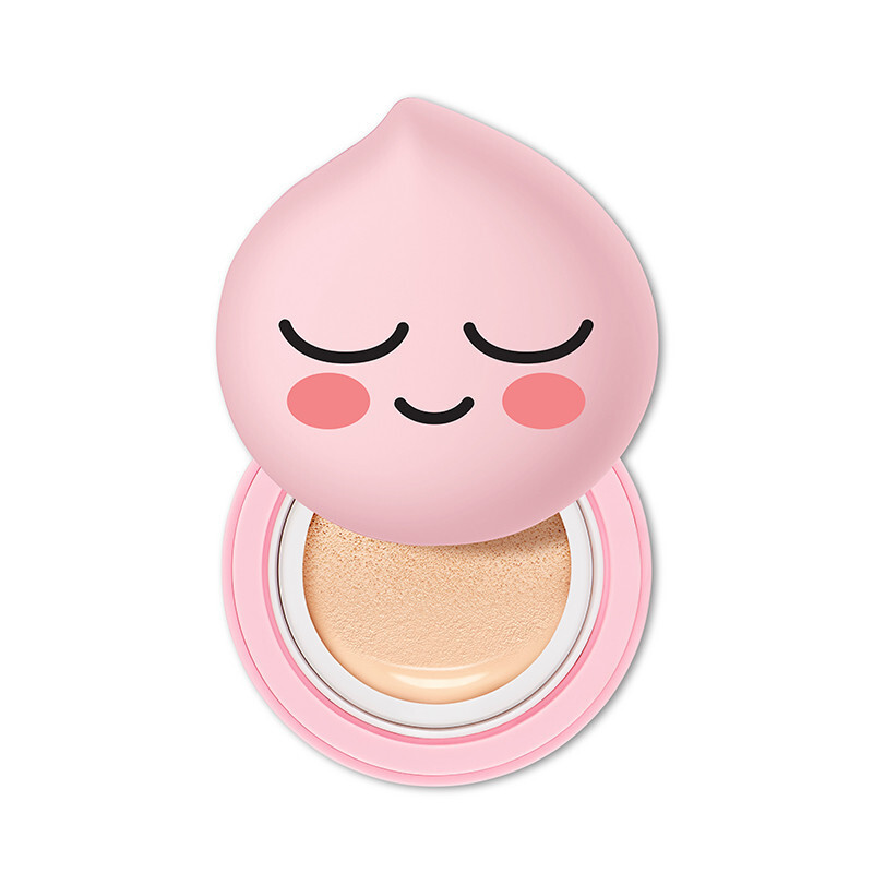 Cushion Case Little Peach THEFACESHOP X KAKAO FRIENDS 氣墊粉餅淨盒 (另送補充裝) Image