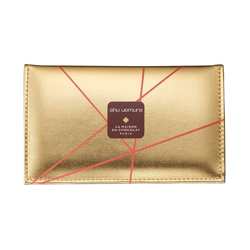 Shu Uemura x La Maison du Chocolat Ganache & Praliné Premium Brush Coffret Mini Brush Set (Xmas Limited Edition)