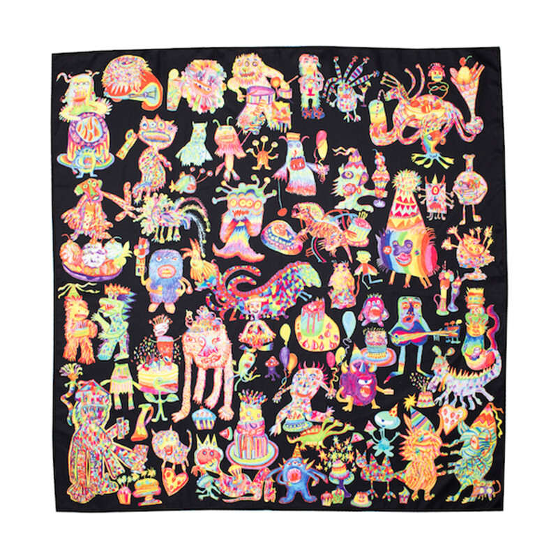 Monster Party Knot Wrap