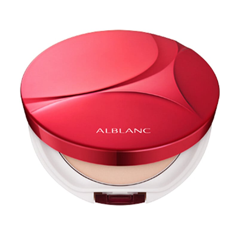 Alblanc Moist White Blend Pressed Powder 潤白修護定妝蜜粉餅 Image