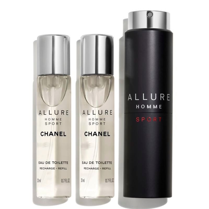 ALLURE HOMME SPORT Eau de Toilette Refillable Travel Spray
