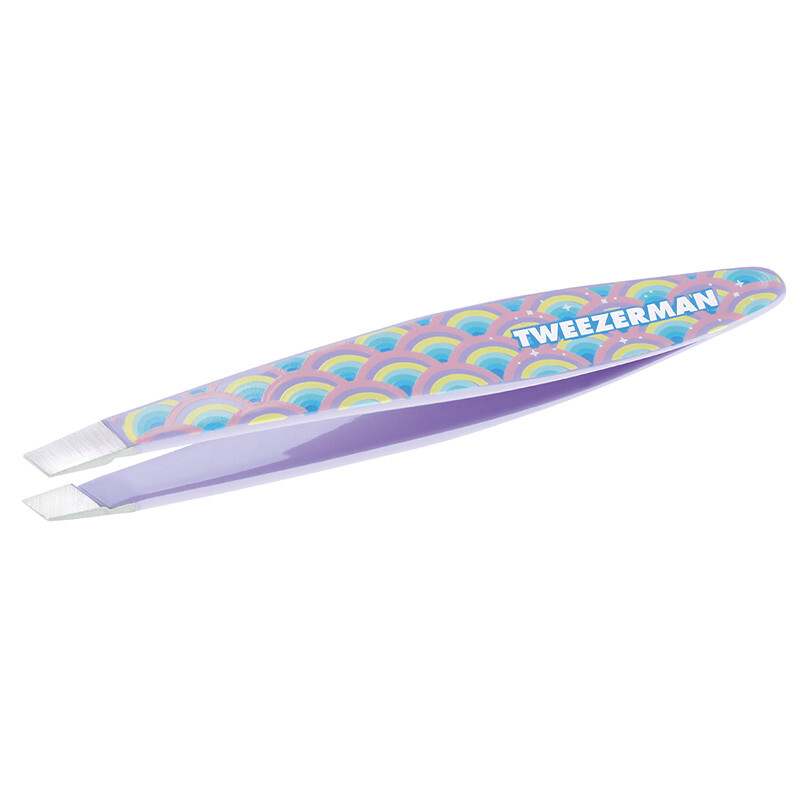 Make Believers Rainbow Mini Slant Tweezers