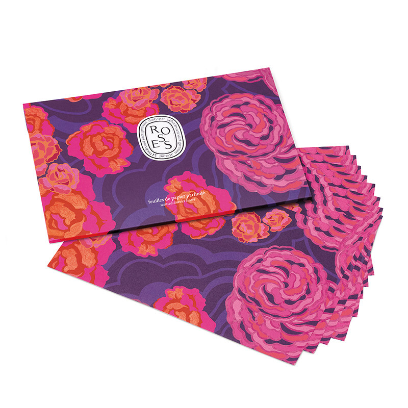 Roses Scented Drawer Liners