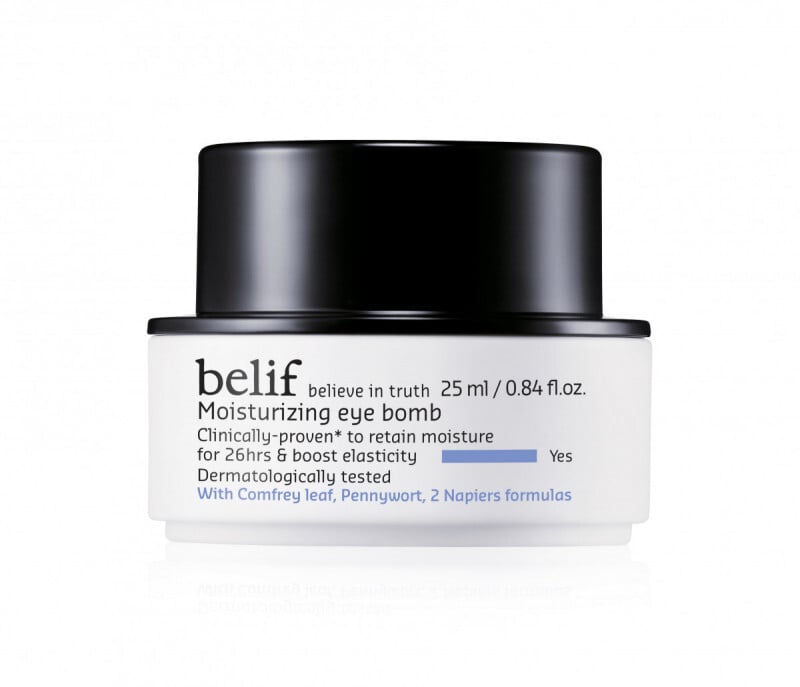 Moisturizing eye bomb
