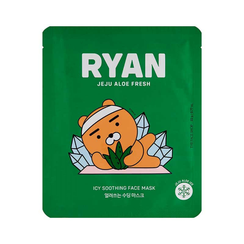 Kakao Friends Icy Soothing Face Mask