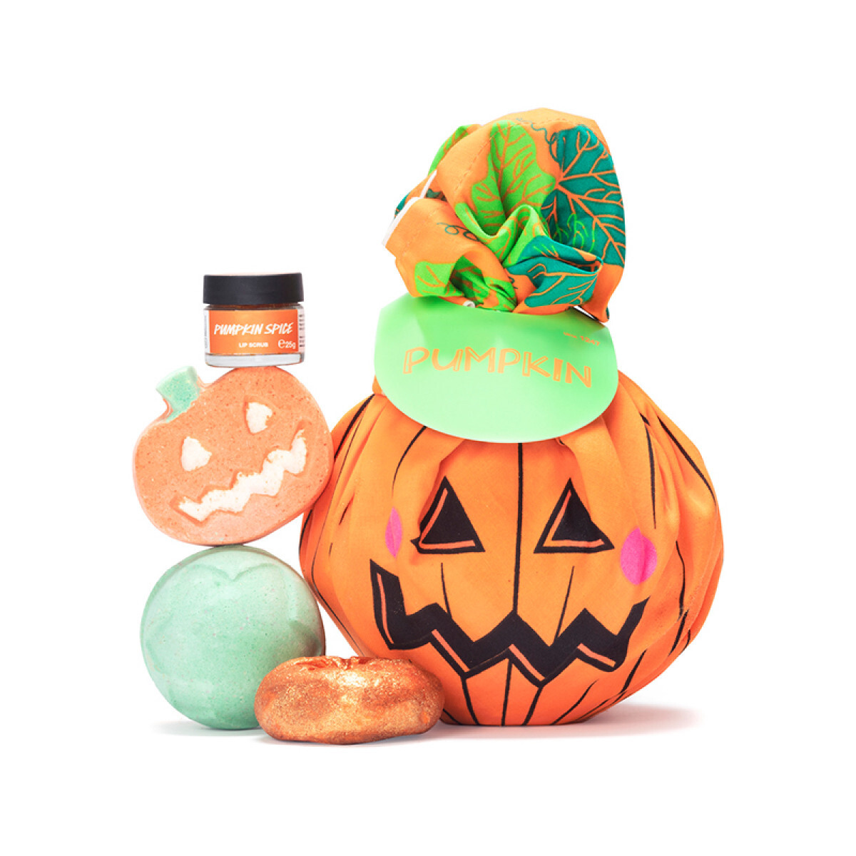 Pumpkin Knot Wrap Gift Set