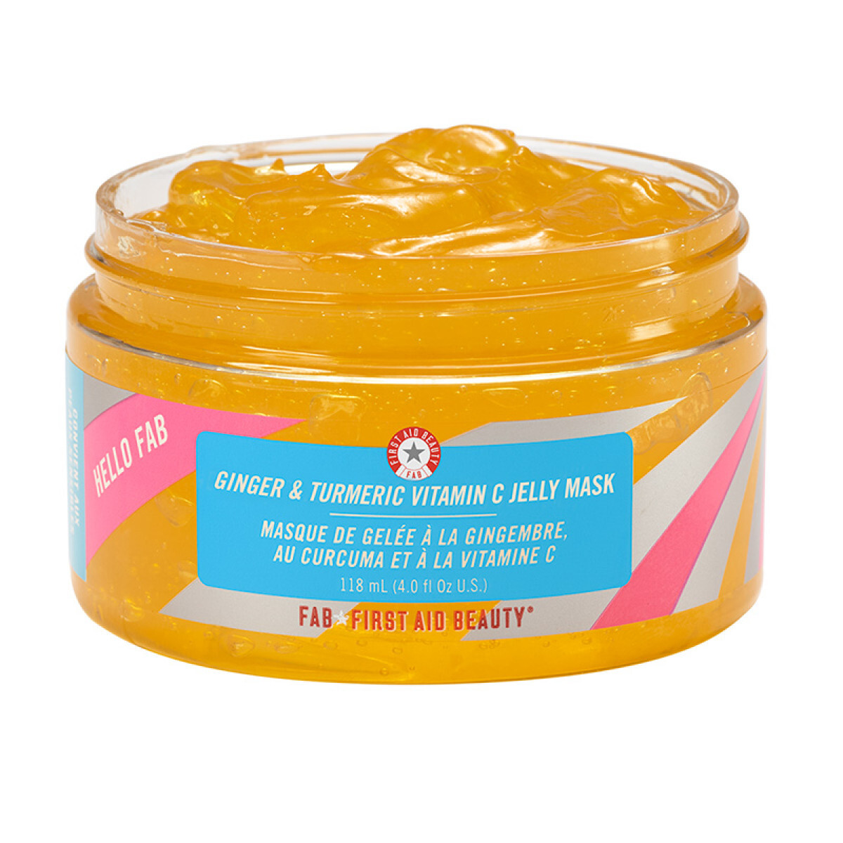 Hello FAB Ginger & Turmeric Vitamin C Jelly Mask