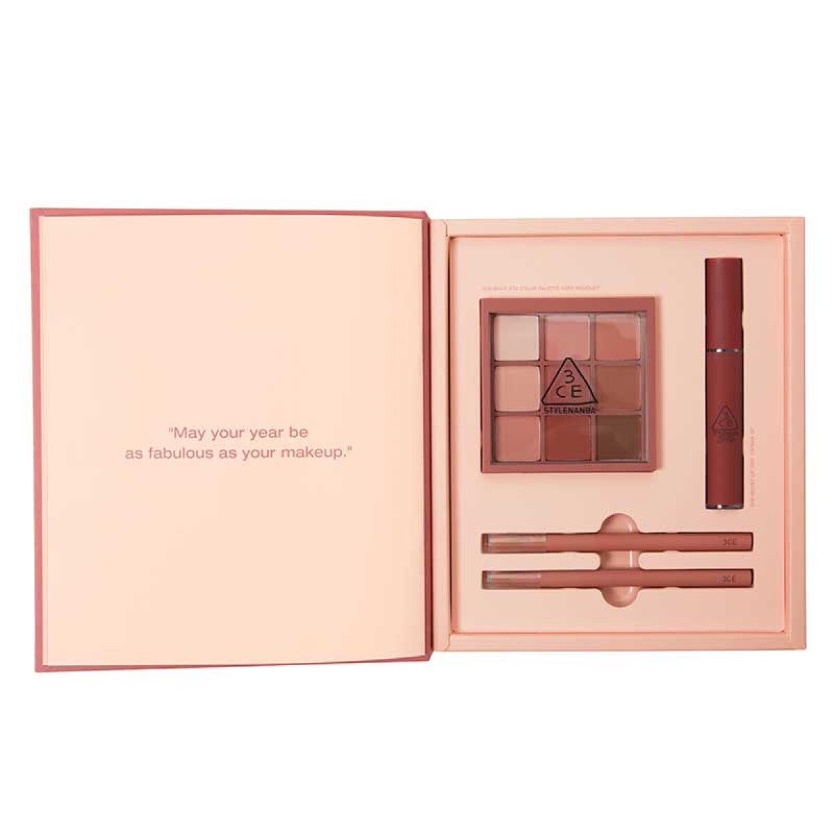 HOLIDAY BOOK - WINTER ROSY BOUQUET LOOK