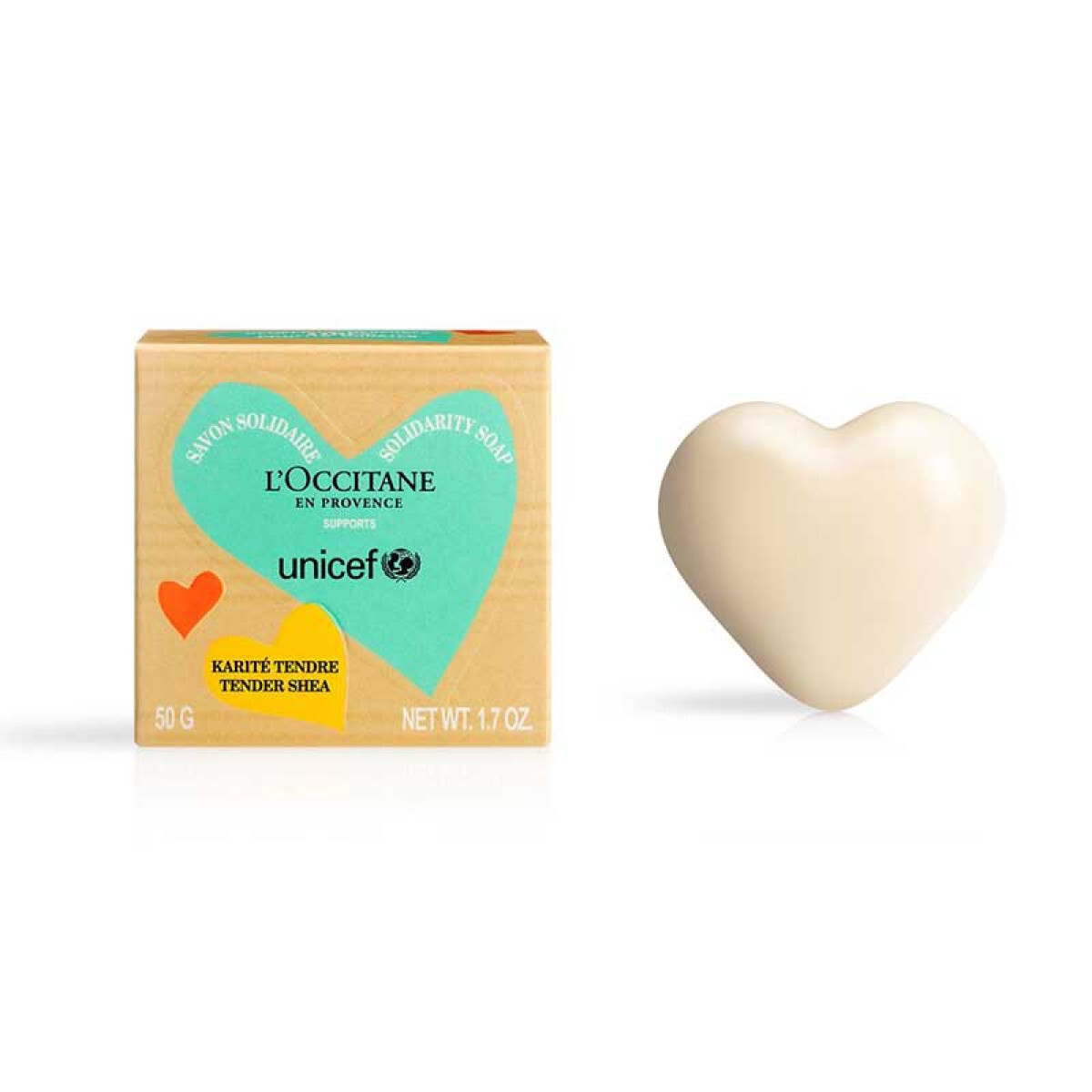 Shea Butter Solidarity Soap (Tender Honey)
