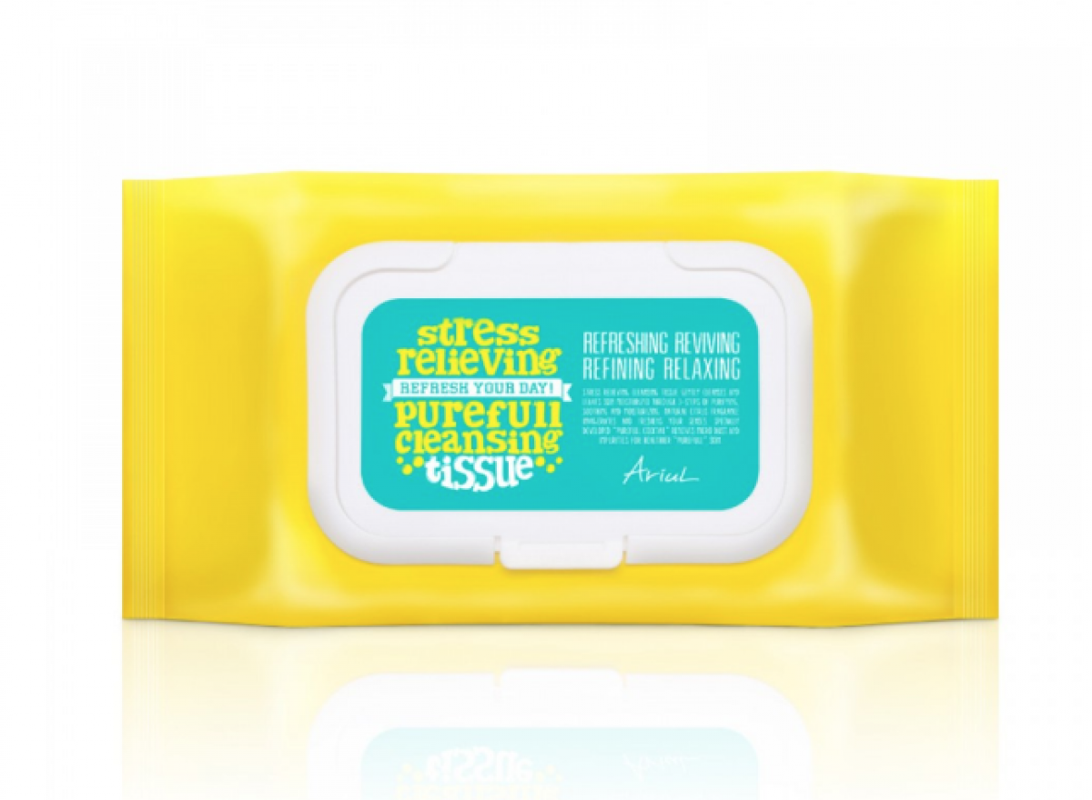 Stress Relieving Purefull Cleansing Tissue (80 Sheets)