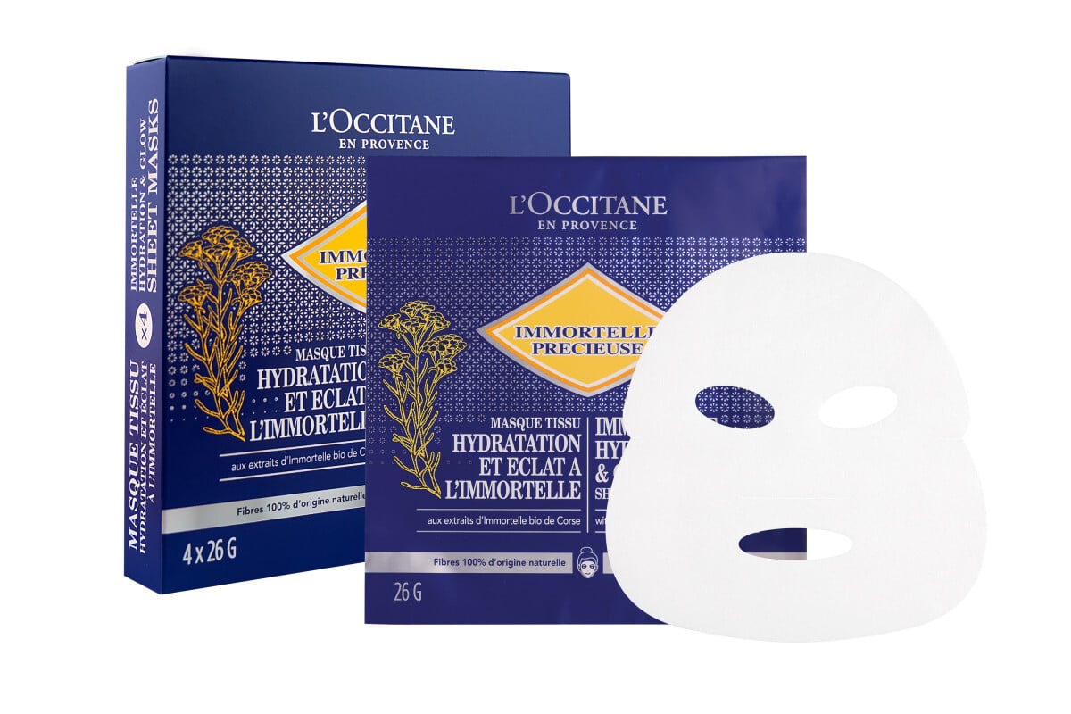 IMMORTELLE HYDRATION & GLOW SHEET MASK 蠟菊青春活肌保濕面膜 Image