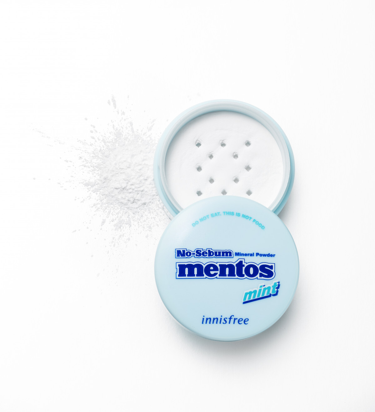 Mentos限定版控油礦物質碎粉