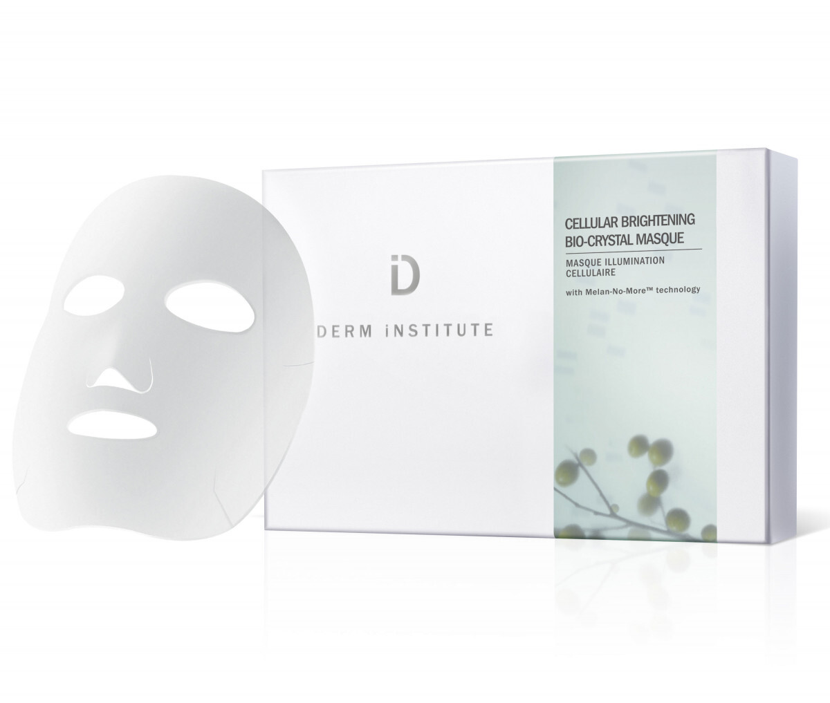 Cellular brightening bio-crystal masque