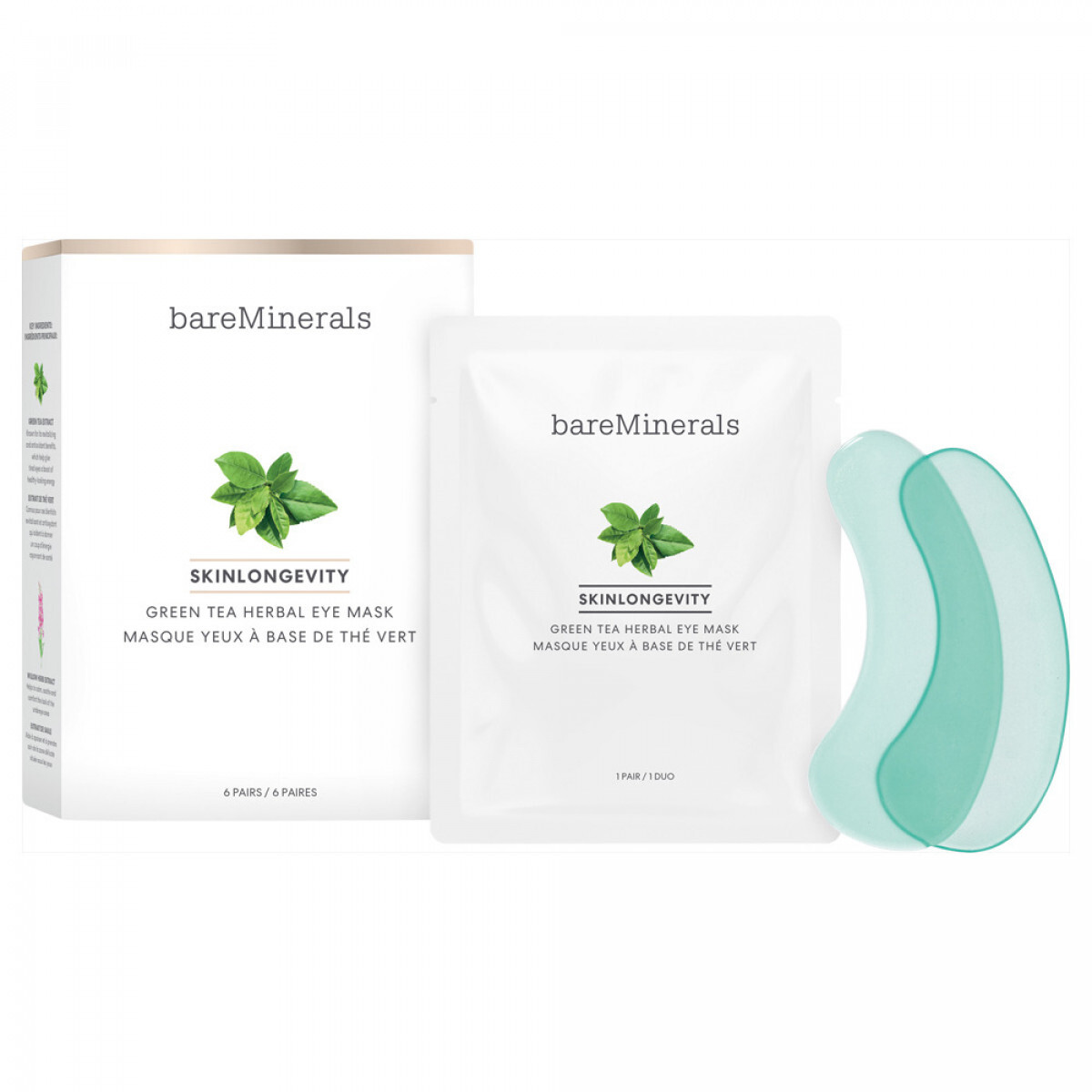 SKINLONGEVITY GREEN TEA HERBAL EYE MASK