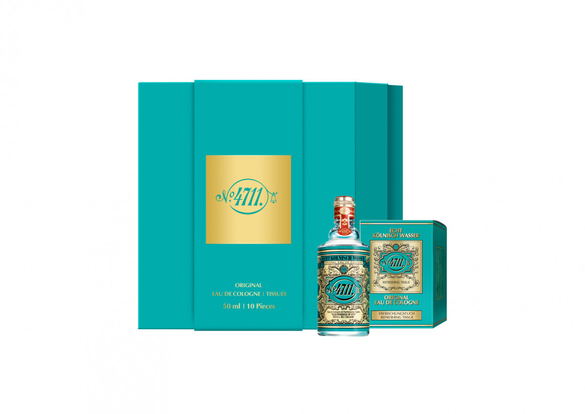 4711 Original Eau de Cologne Duo Set Premium (OEDC 50ml + Tissues)