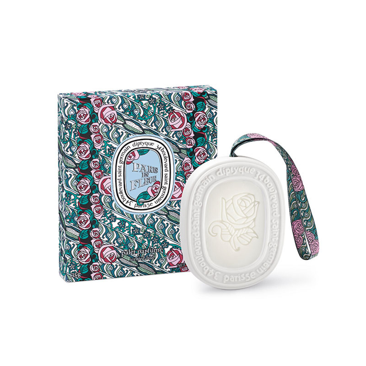 Paris en Fleur Scented Oval