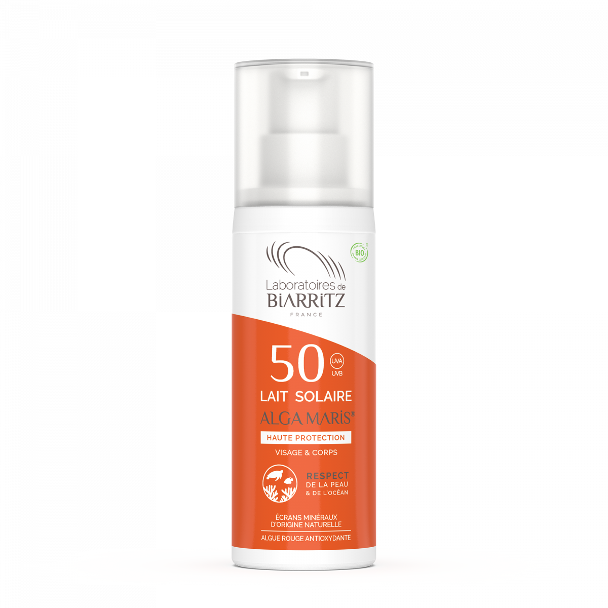 有機紅海藻輕透水感防曬噴霧SPF50＋
