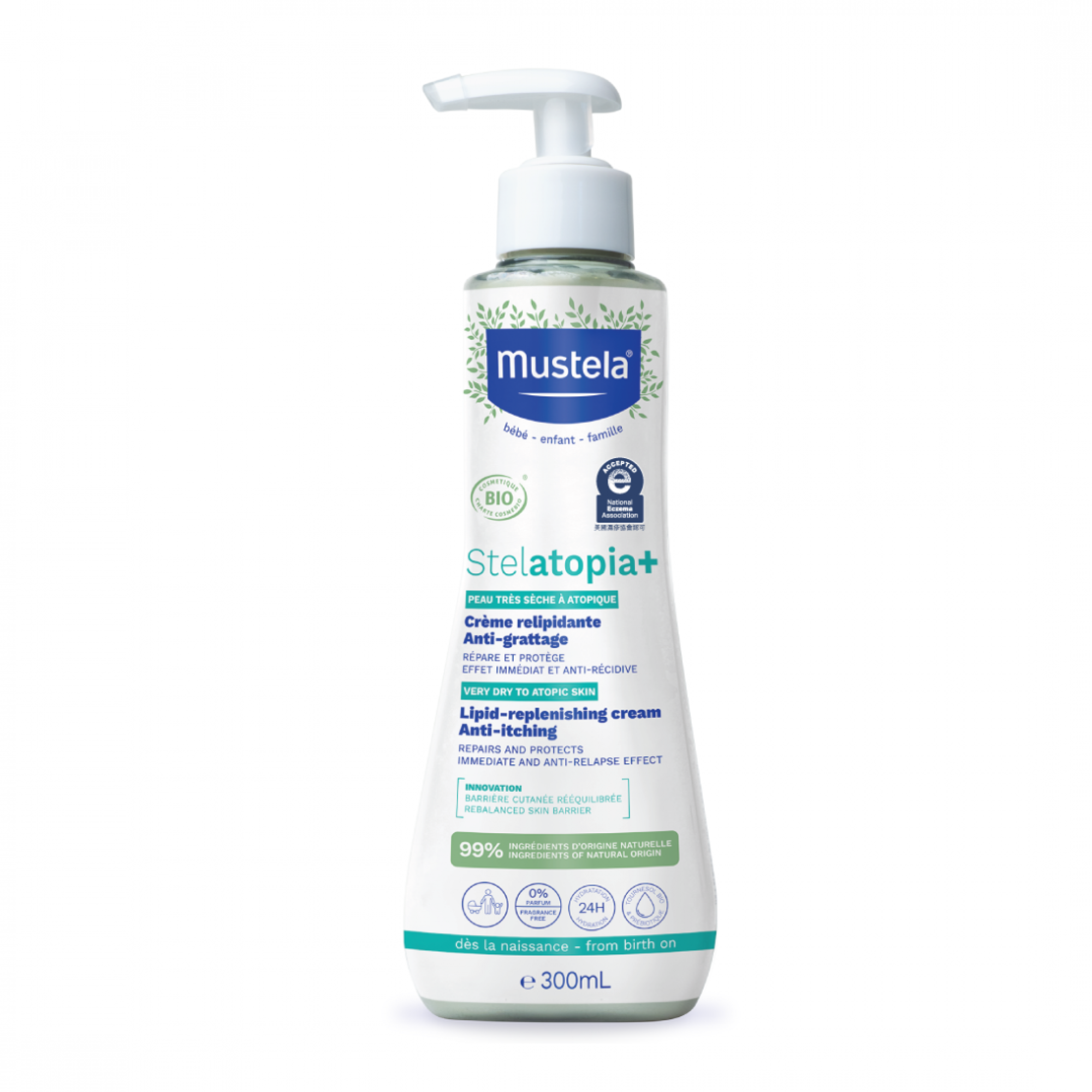 Lipid-replenishing cream Anti-itching