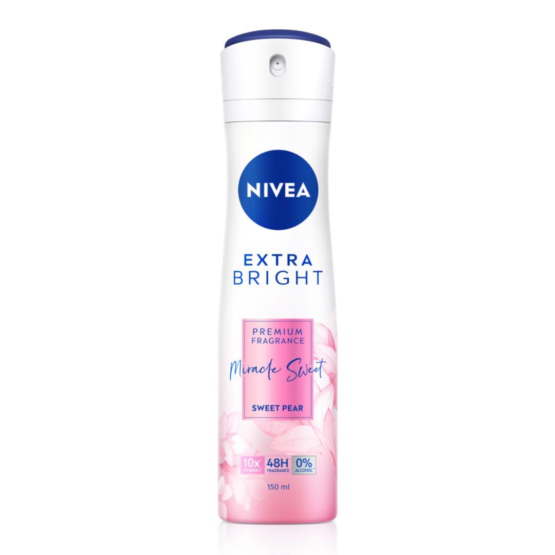 Nivea Extra Bright Miracle Sweet Premium Fragrance Spray