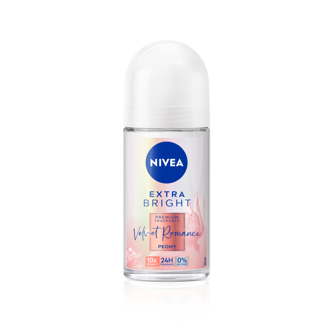 Nivea Extra Bright Velvet Romance Premium Fragrance Roll On