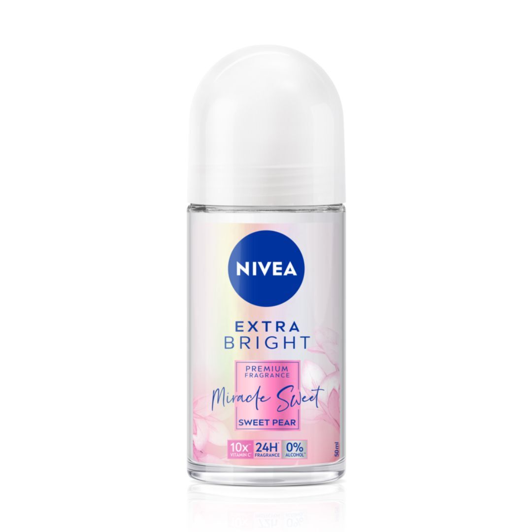 Nivea Extra Bright Miracle Sweet Premium Fragrance Roll On