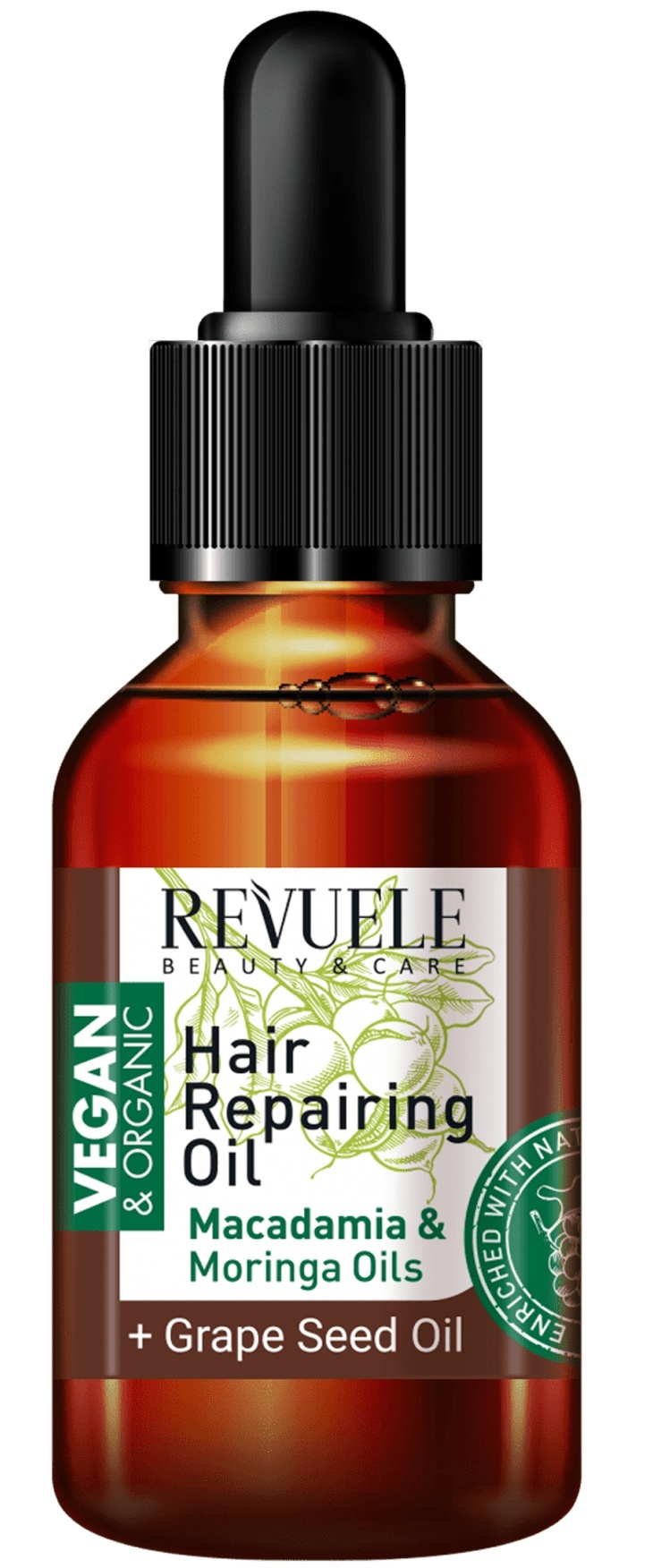 Vegan & Organic Hair Repairing Oil