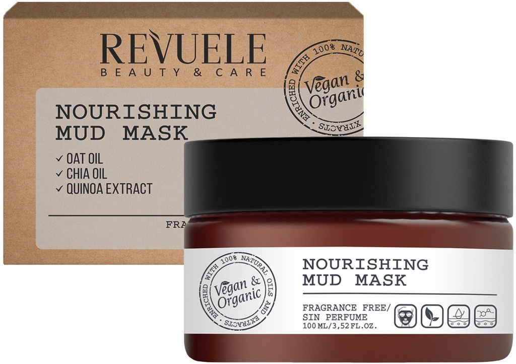 Vegan & Organic Nourishing Mud Mask