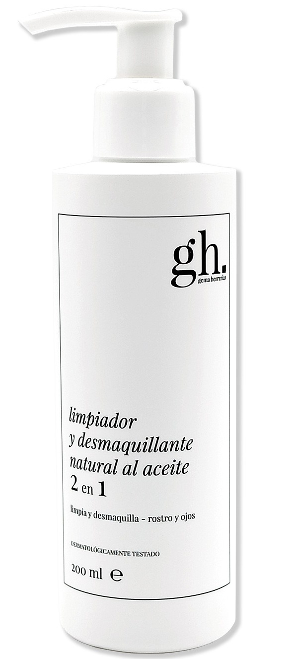 Limpiador Y Desmaquillante Natural Al Aceite