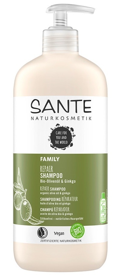 Haarpflegefamily Repair Shampoo - Olivenöl & Gingko