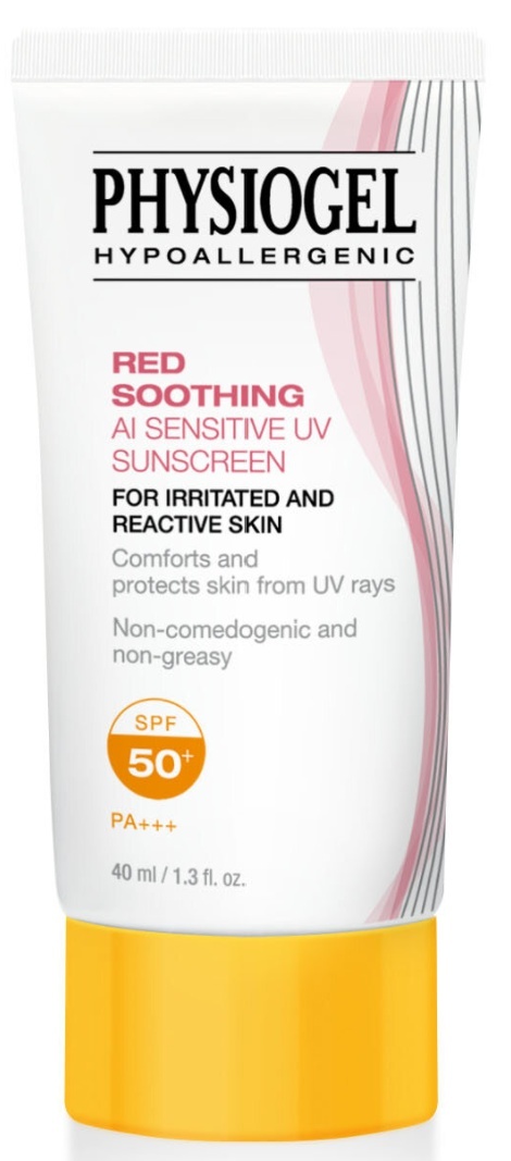 Red Soothing AI Sensitive UV Sunscreen SPF50+/PA+++